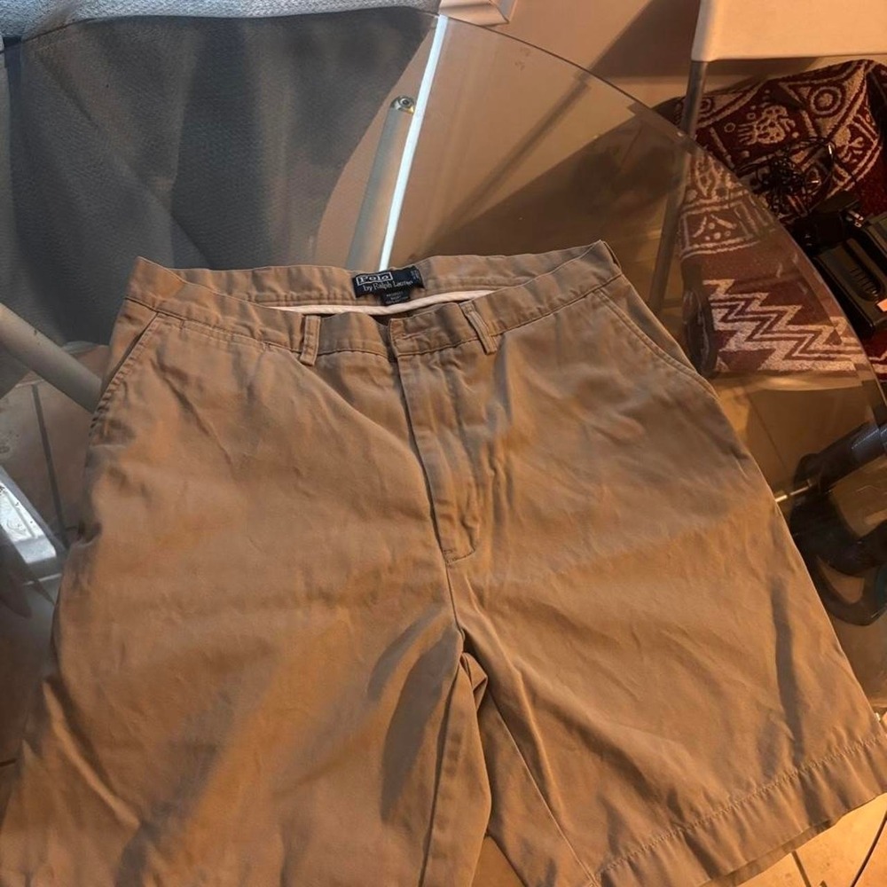 Polo Ralph Lauren tan cotton shorts